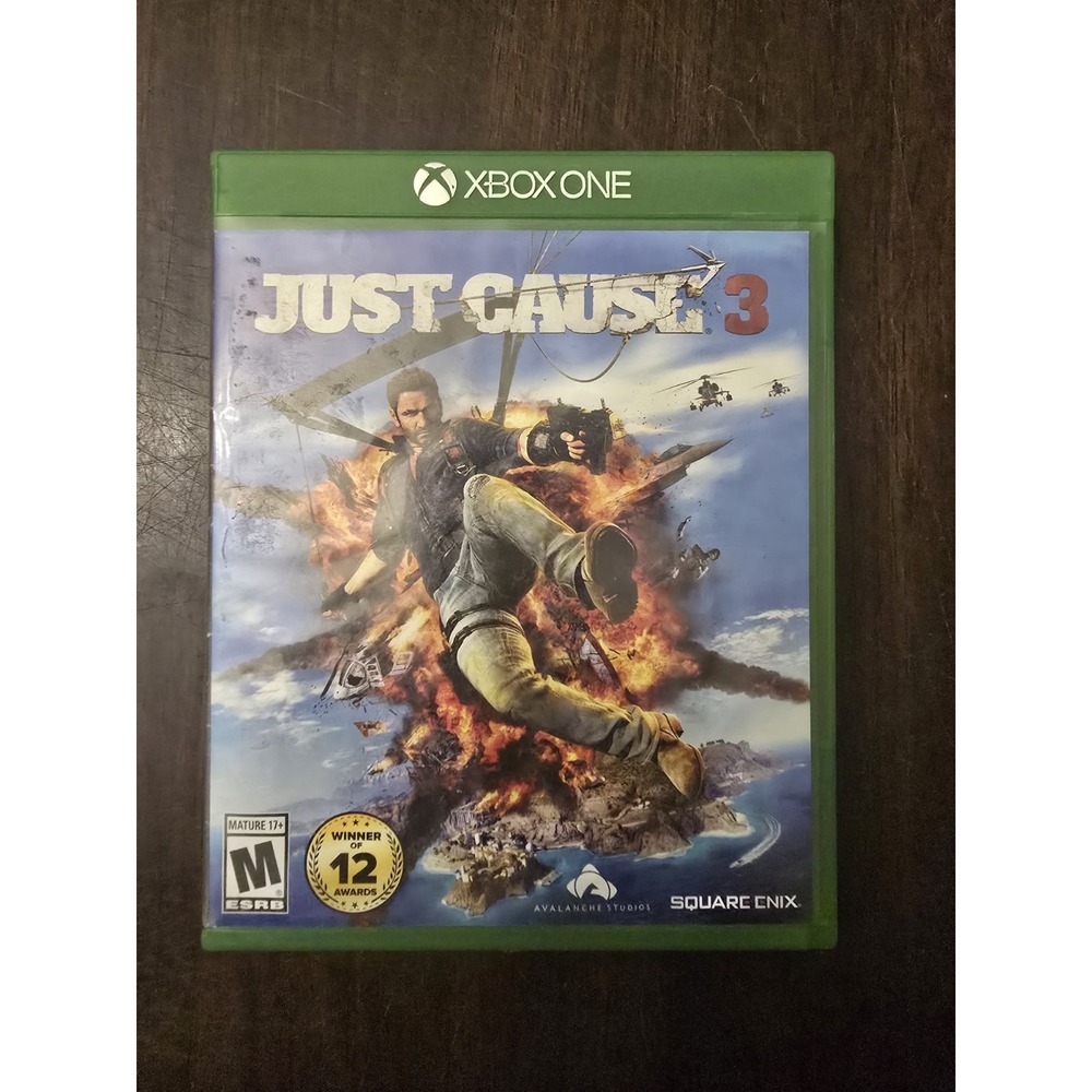 JUST CAUSE 3 Xbox One Action Game In Case Open World Adventure Explosive Chaos